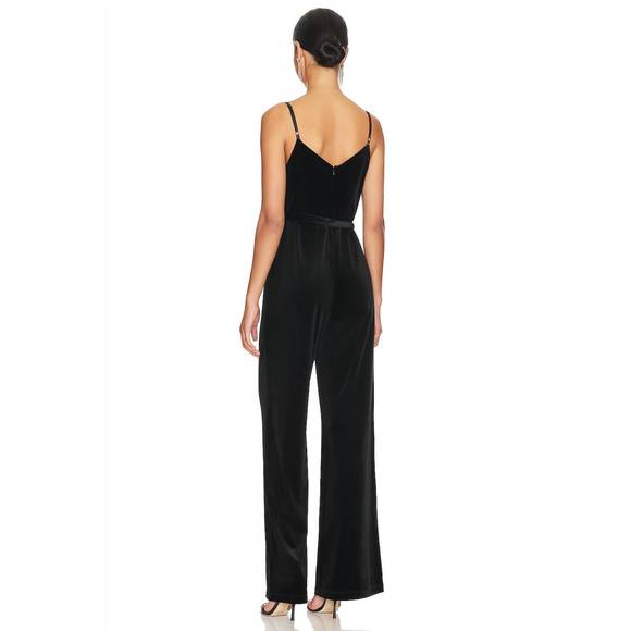 NEW L'AGENCE justice jumpsuit in black - Picture 3 of 3